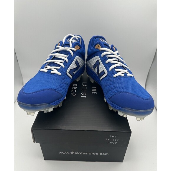 NEW New Balance Fresh Foam PL 3000 men’s blue baseball cleats US size 12.5 EU 47 - Picture 4 of 7